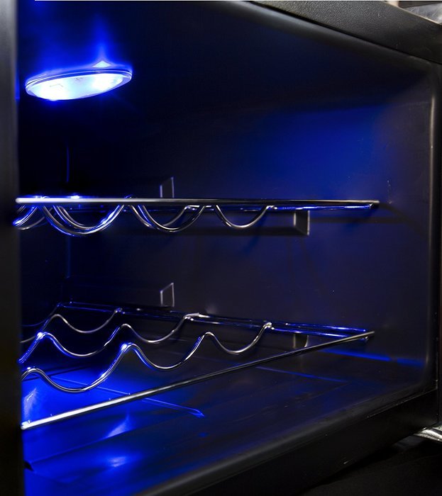 Wine Enthusiast Silent 8 Bottle Touchscreen Wine Refrigerator