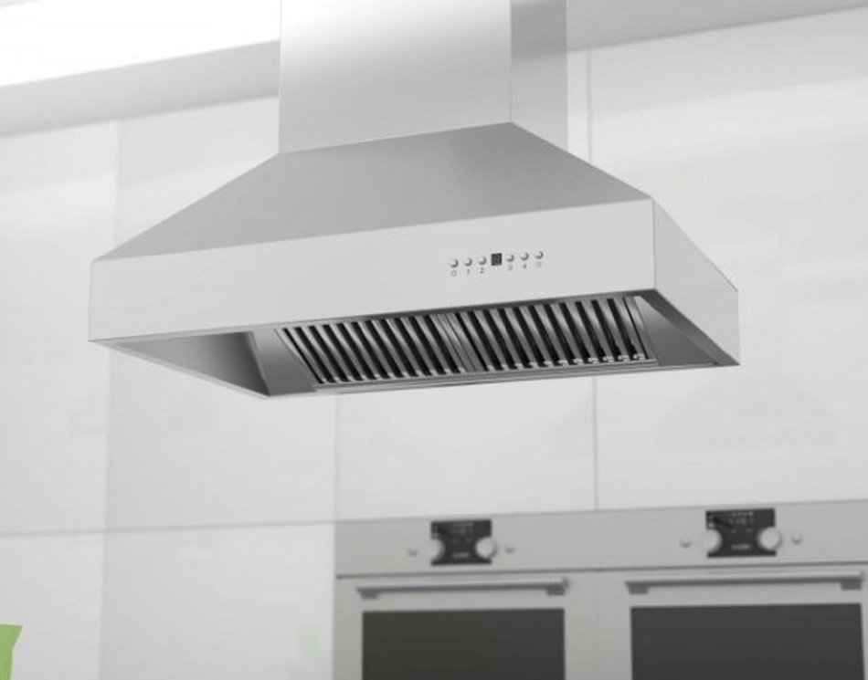 Z Line 597i-42 900 CFM Island Mount Range Hood, 42", Stainless Steel N3