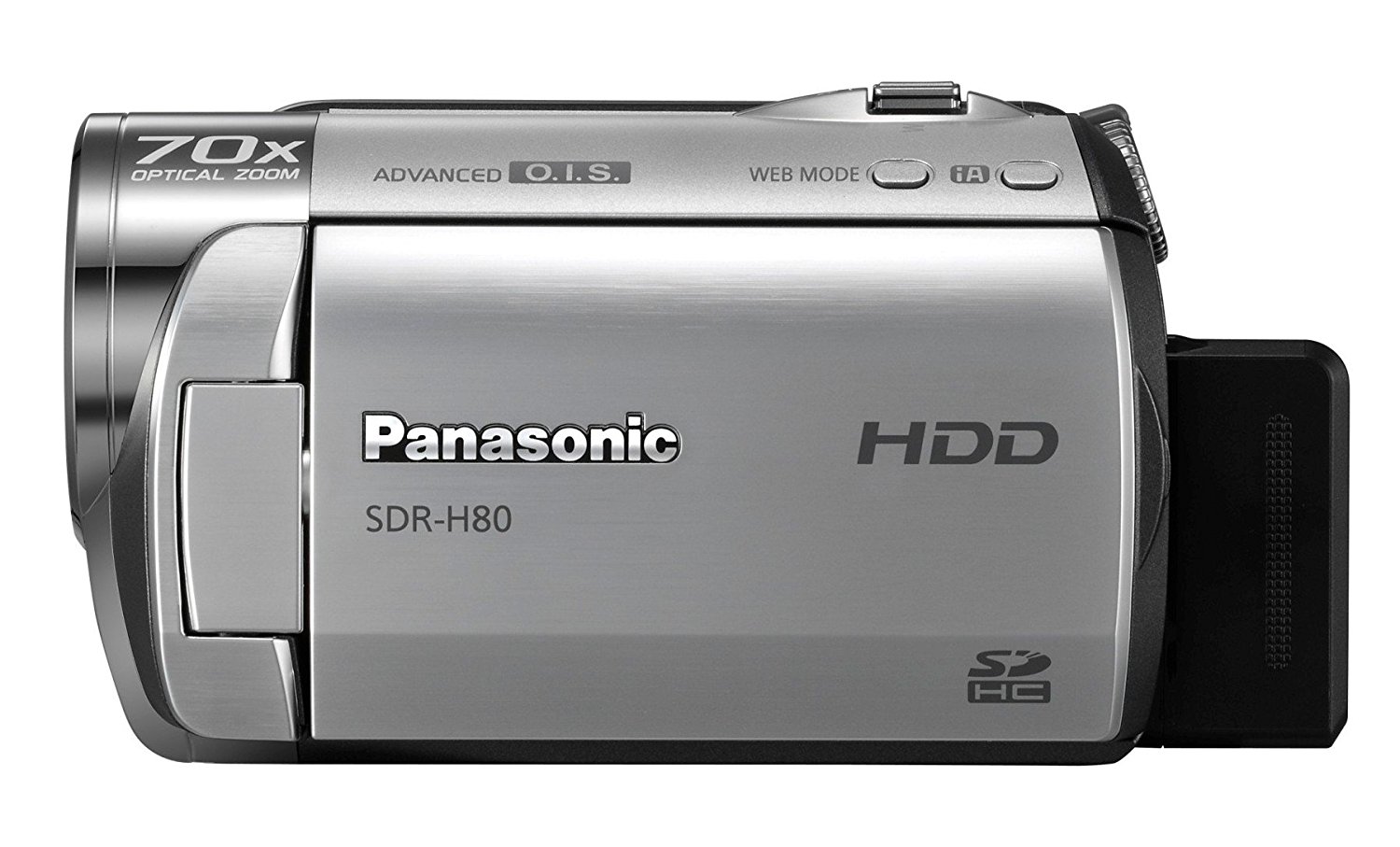 panasonic sdr h80 sd and hdd camcorder