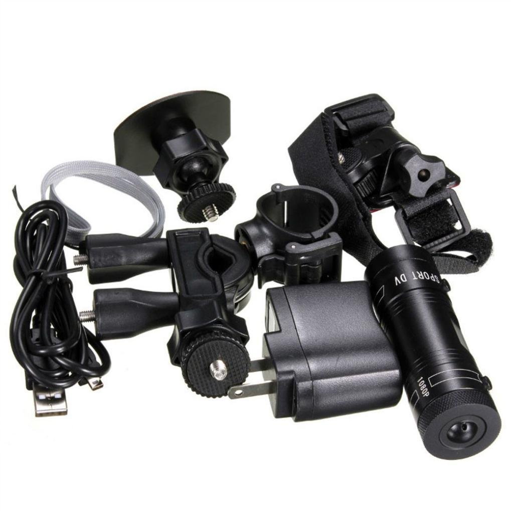 Coolbiz 1080P HD Bike Motorcycle Helmet Sports Mini Action Camera Video ...