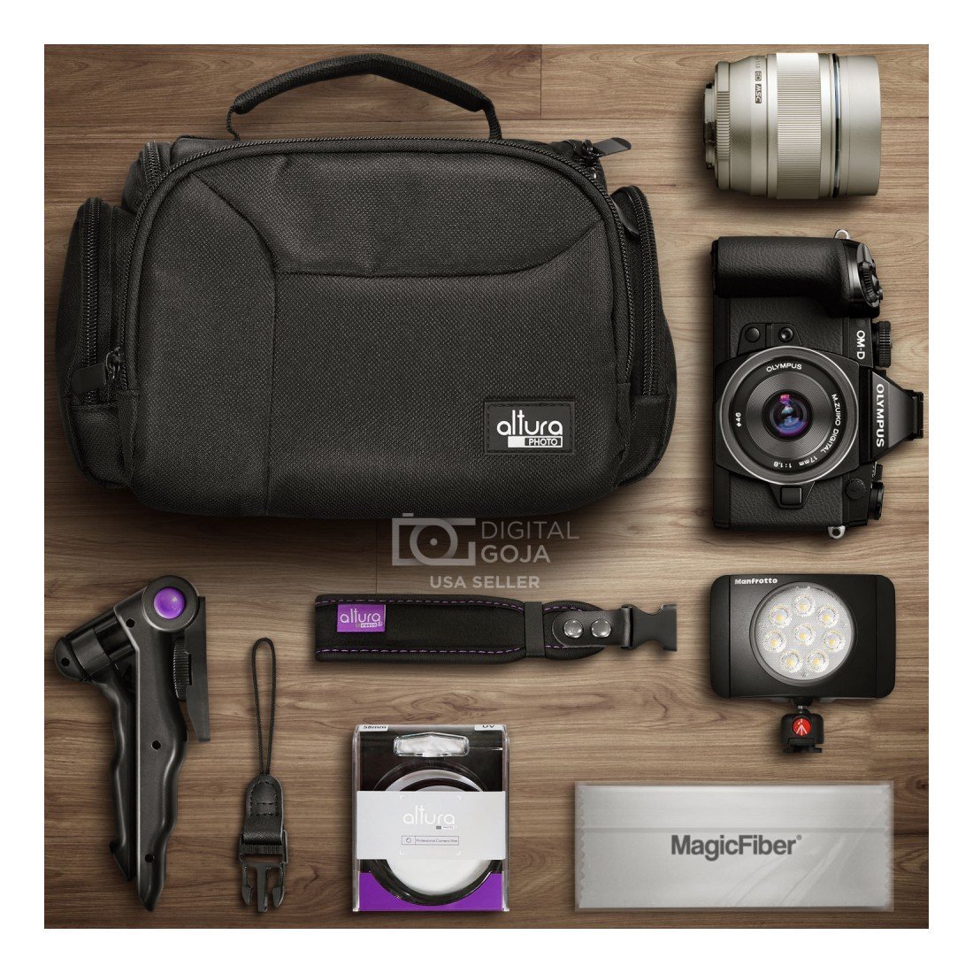 Altura Photo Camera Bag Case for DSLR Mirrorless Camera & Lens Canon