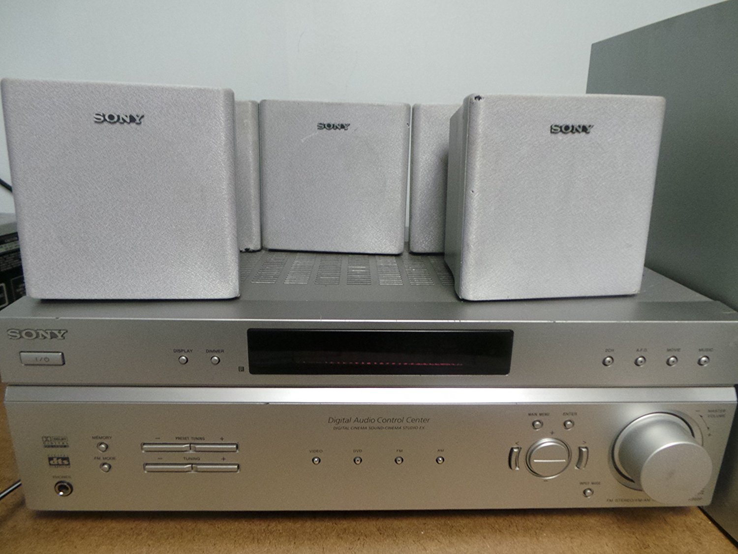 Sony STR-K660P Digital A/V Receiver (AM-FM) Complete Surround Sound ...