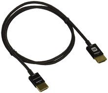 Monoprice 3ft 18Gbps Ultra Slim Series High Performance HDMI&reg; Cable w/ RedMere&reg; Technology - Blue N10