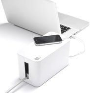 Bluelounge CableBox Mini White - Cable Management - Small Surge Protector Included