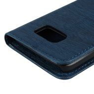 Badalink Galaxy S7 Wallet Case Wood Texture Premuim PU Leather Case Slim Fit Flip Folio Kickstand Case with Card... N25