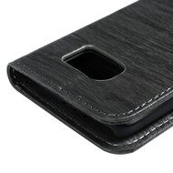 Badalink Galaxy S7 Wallet Case Wood Texture Premuim PU Leather Case Slim Fit Flip Folio Kickstand Case with Card... N29