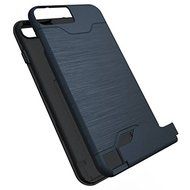 iPhone 7 Plus Case,iPhone 7 Plus Hybrid Case,MT Mall Hybrid Slim Fit Dual Layer Hybrid Case Brushed Metal Design... N31