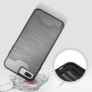 iPhone 7 Plus Case,iPhone 7 Plus Hybrid Case,MT Mall Hybrid Slim Fit Dual Layer Hybrid Case Brushed Metal Design... N34