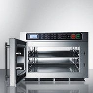 Summit SCM1800M2 20" 1.1 Cu.Ft. Countertop Commercial Microwave with Digital Controls Multi-stage Cooking 10 Power... N4