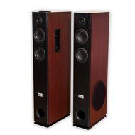 Acoustic Audio TSi500 Bluetooth Powered Floorstanding Tower Home Multimedia Speaker Pair N3