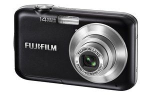 Fujifilm FinePix JV200 14 MP Digital Camera with Fujinon 3x Optical Zoom Lens (Black) N4