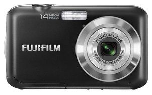 Fujifilm FinePix JV200 14 MP Digital Camera with Fujinon 3x Optical Zoom Lens (Black) N5