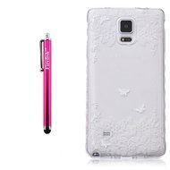 Note 4 Case, Firefish Durable Soft TPU Back Case [Soft-Flex] Drop Protection Scratch-Resistant Cover Skin Protective... N121