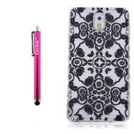 Note 4 Case, Firefish Durable Soft TPU Back Case [Soft-Flex] Drop Protection Scratch-Resistant Cover Skin Protective... N128