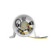 ATTWOOD MARINE Attwood Turbo 3000 Series Water-Resitant, In-Line Blower - 12V - White / 1733...