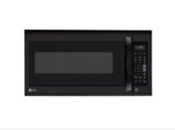LG LMV2031SB2.0 Cu. Ft. Smooth Black Over-the-Range Microwave