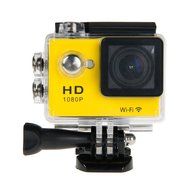 Green House-1080p Full HD Waterproof TO 30M Wide Angle Sport DV Action Camera Yellow