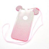 TYoung Ultra Thin Soft Flexible TPU Silicone Case Cover [with Lanyard Strap] for Apple iPhone 6 Plus / 6S Plus... N12