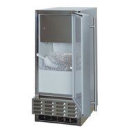 Marvel 30iMT-BB-F-R Indoor Clear Ice Machine, Black Door, Right Hinge, 15-Inch, Black