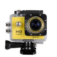 Action Camera, TONSEE WIFI action 1080P HD DV sports recorder Waterproof camera camcorder - Yellow