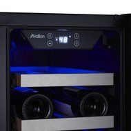 Avallon 42 Bottle 24" Dual Zone French Door Built-In Wine Cooler N4