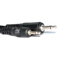 kenable Mono Cable 2.5mm Male to 3.5mm Mono Jack Plug Audio Lead 1.5m (~5 feet)