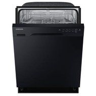 24 in. Front Control Dishwasher in Black with Stainless Steel Tub N3
