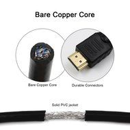 HDMI Cable, TecBillion High Speed CL3 Rated 2.0 HDMI Cable - Supports 4K, 3D and Audio Return, 25 Feet, Black N5