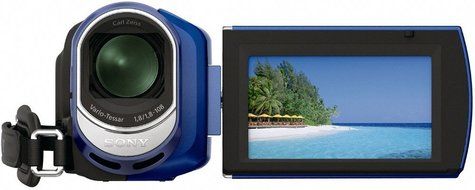 Sony DCR-SX41 Flash Camcorder w/60x Optical Zoom (Blue)
