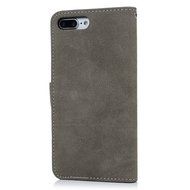 iPhone 7 Plus Case (5.5") - Wallet Flip Folio Stand Case Counterfeit Cashmere Leather Extra ID/Credit Card Holders... N30