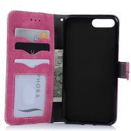 iPhone 7 Plus Case (5.5") - Wallet Flip Folio Stand Case Counterfeit Cashmere Leather Extra ID/Credit Card Holders... N34