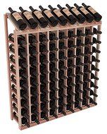 Wine Racks America Redwood 9 Column 10 Row Display Top Kit 13 Stains to Choose From! N7