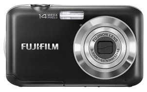 Fujifilm FinePix JV200 14 MP Digital Camera with Fujinon 3x Optical Zoom Lens (Black) N9