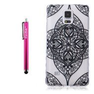 Note 4 Case, Firefish Durable Soft TPU Back Case [Soft-Flex] Drop Protection Scratch-Resistant Cover Skin Protective... N179