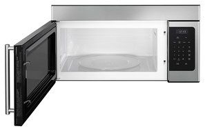 Smeg OTR316XU Over The Range 1000W Microwave with Hood Function, 30", Stainless Steel N2