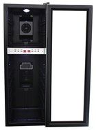HOMEIMAGE DUAL-ZONE Thermal Electric Wine Cooler with Stainless Steel Door &amp; Wooden Rack for 27 Bottles - HI-27SS N9