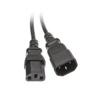 C&amp;E 6-Foot Computer/Monitor Power Extension Cord, C13 to C14, 10 Amp, Black - 10 Pack (CNE25965) N5