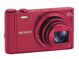 Sony DSC-WX300/R 18 MP Digital Camera with 20x Optical Image Stabilized Zoom and 3-Inch LCD (Red) N10