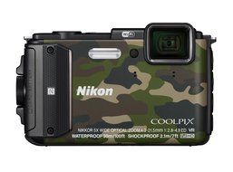 Nikon Coolpix AW130 Shock &amp; Waterproof GPS Digital Camera (Orange) - International Version N5
