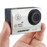 ABLEGRID&reg; AG4000 30-meter Waterproof 12MP 2.0 inch WIFI 1080P HD Sports Action Camera with 170&deg; wide Angle Lens... N5