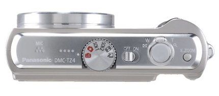 Panasonic Lumix DMC-TZ4K 8.1MP Digital Camera with 10x Wide Angle MEGA Optical Image Stabilized Zoom (Black)