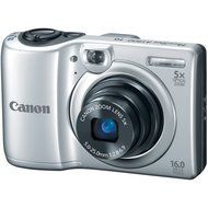 Canon PowerShot A1300 16.0 MP Digital Camera with 5x Digital Image Stabilized Zoom 28mm Wide-Angle Lens and 720p...