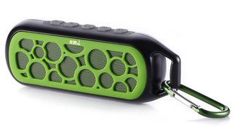 HMW Shock and Water Proof Bluetooth 4.0 Stereo Speaker - Orange N2
