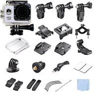 CasStar 1080P H.264 Sports DV Camera 1.5Inch LCD 12MP Display 170 Degree Wide Angle+ Full HD Lens Micro Hdmi Support...