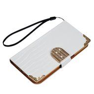 S7 Case,Samsung Galaxy S7 Case (Non-Edge) - Mavis's Diary Premium Wallet Flip Case Fashion Lizard PU Leather Bling... N16
