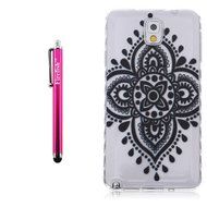 Note 4 Case, Firefish Durable Soft TPU Back Case [Soft-Flex] Drop Protection Scratch-Resistant Cover Skin Protective... N203