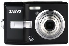 Sanyo S650 6MP Digital Camera with 3x Optical Zoom