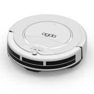AGDA&reg;Robot Vacuum Cleaner Smart Automatic Mop Dual Brush Remote Control white N5