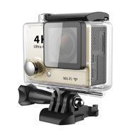 Sport Camera, TONSEE Waterproof H2R Super Slim Ultra HD 4K Video Sport Camera Remote Control, Gold