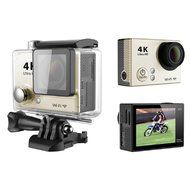 Sport Camera, TONSEE Waterproof H2R Super Slim Ultra HD 4K Video Sport Camera Remote Control, Gold N2